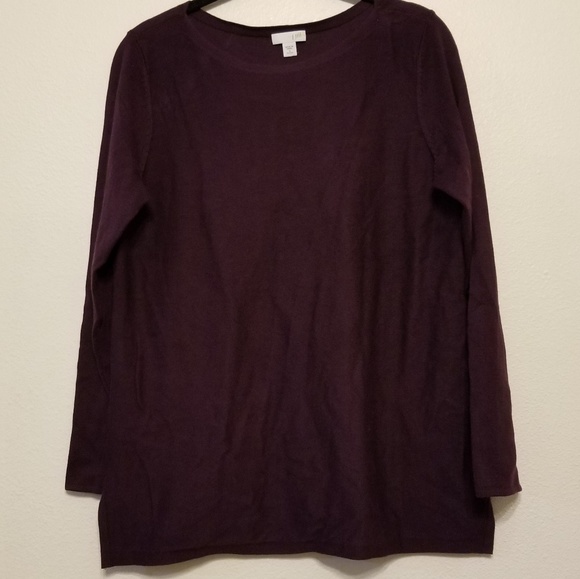 J.Jill Olivia pullover boatneck sweater - Picture 1 of 9